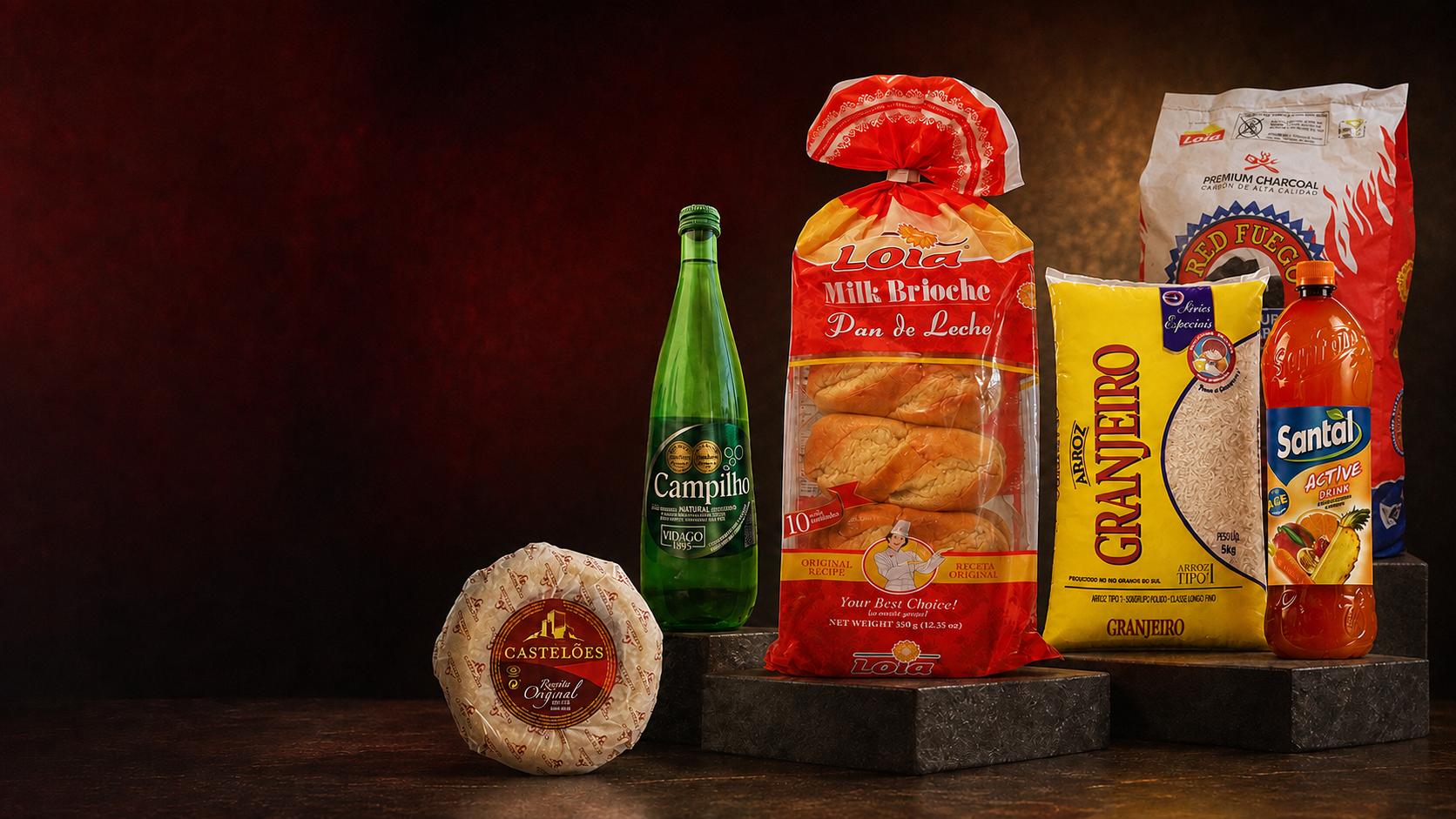Products selected and distributed by LOIA Foods